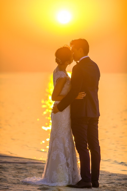 grey suits with black oxfords wedding