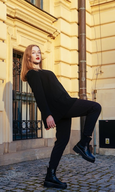 chelsea boots with long sleeve shirt