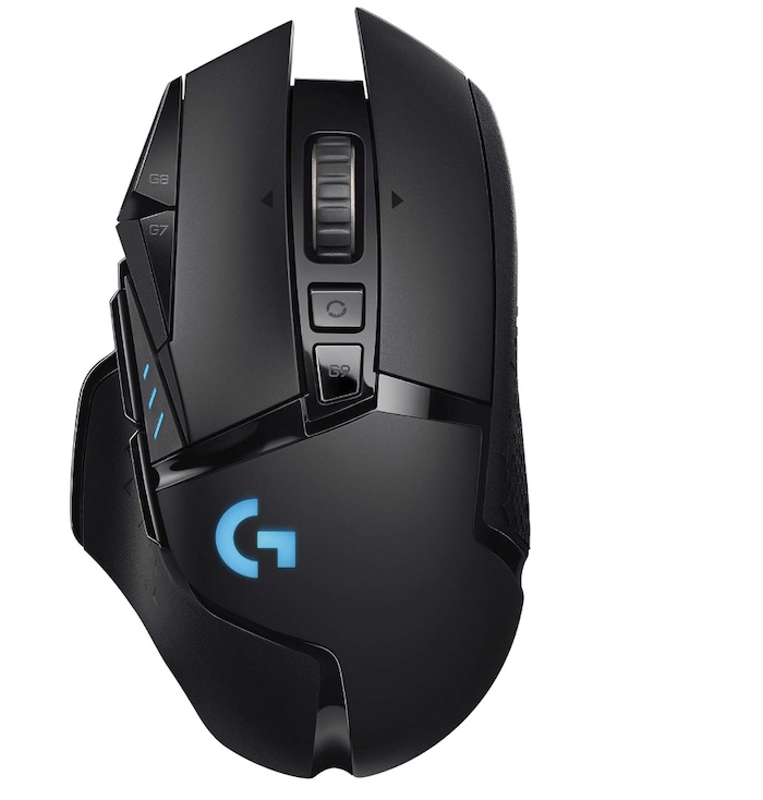 Logitech G502 wireless gaming mouse
