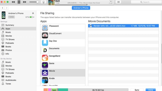  move photos from iPhone to Mac with itunes