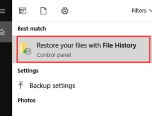 windows backup file