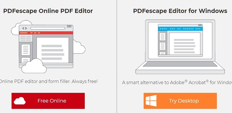 pdfescape online pdf editor