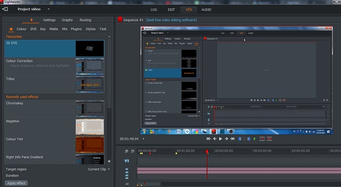 lightworks free video editing software for pc