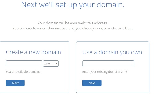 select domain 