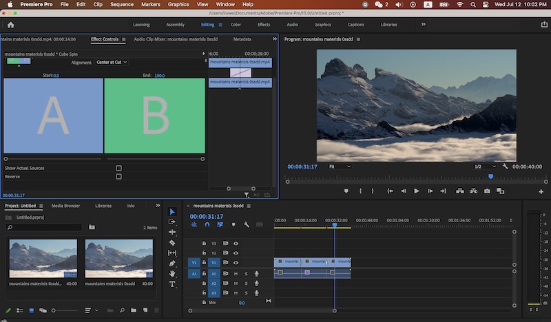 How to Add Transitions In Premiere Pro  03
